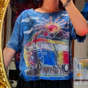 VINTAGE T-SHIRT 💙☀️🌹